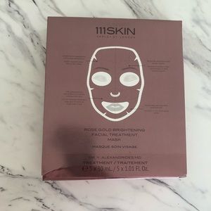 111Skin rose gold masks 5 count new in box
